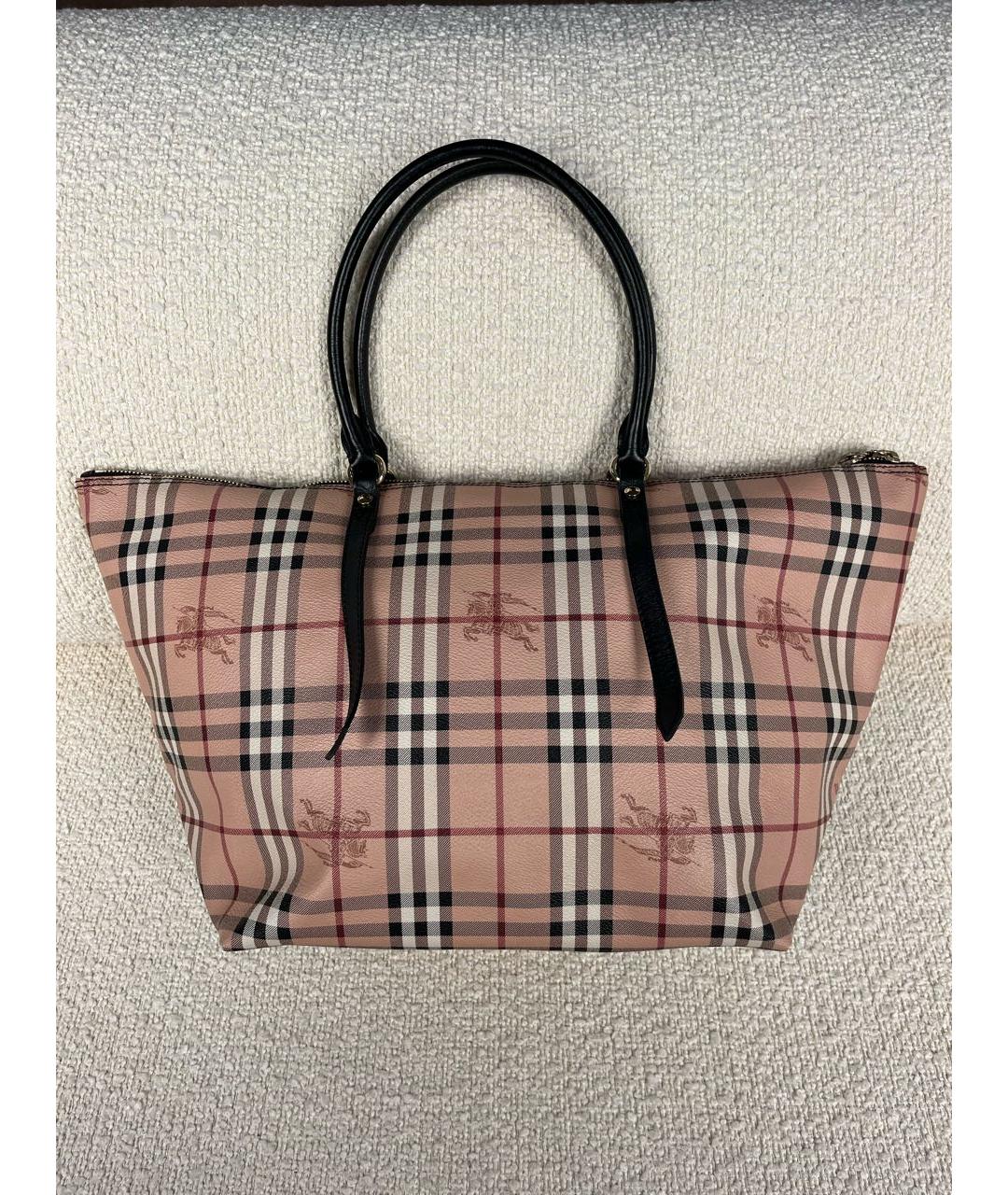 BURBERRY Бежевая сумка тоут, фото 3