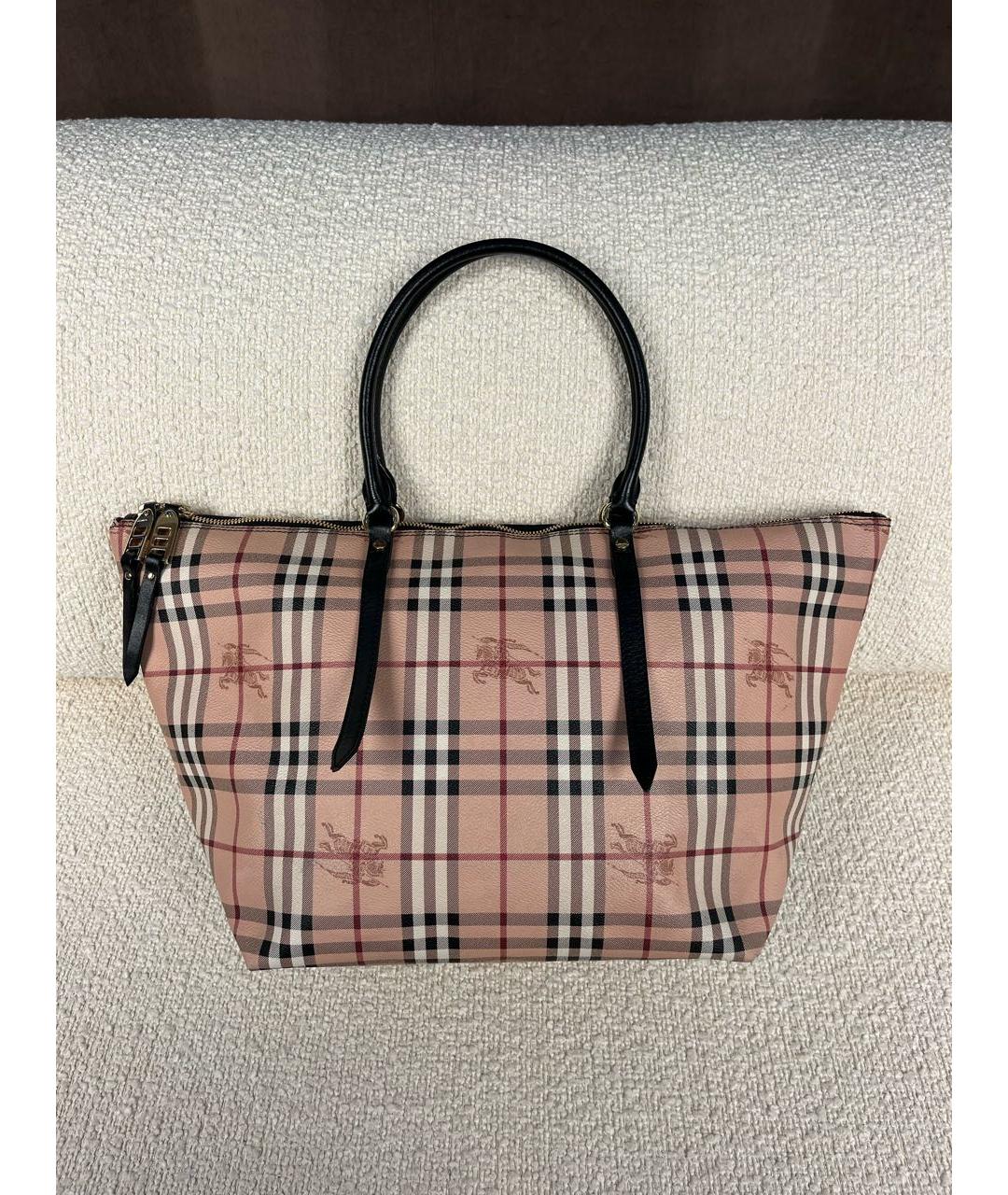 BURBERRY Бежевая сумка тоут, фото 9