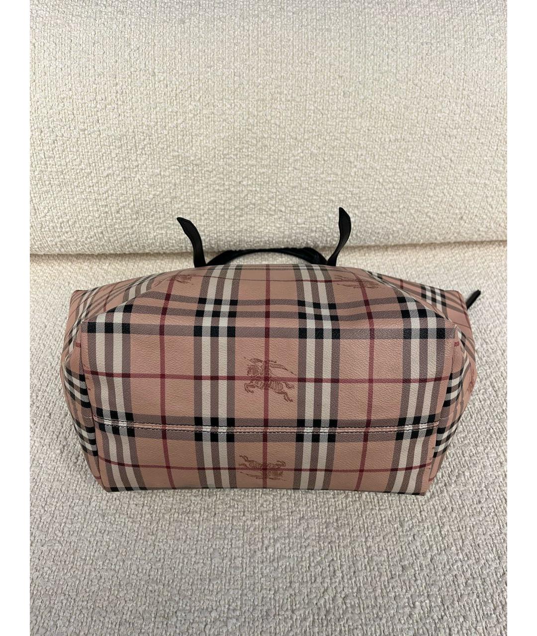 BURBERRY Бежевая сумка тоут, фото 6