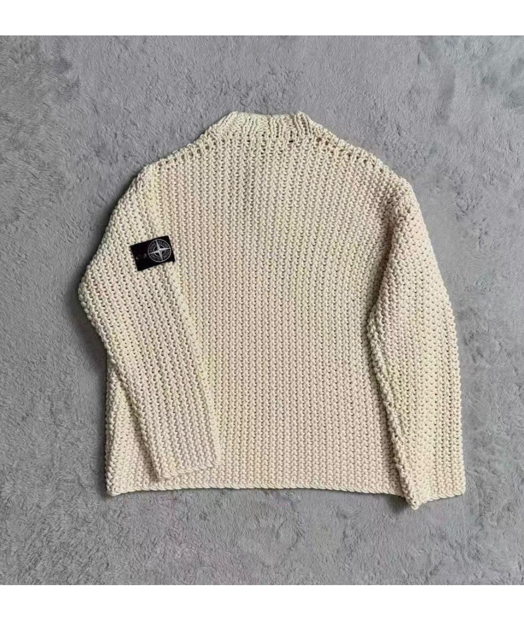 STONE ISLAND Розовый вискозный джемпер / свитер, фото 5