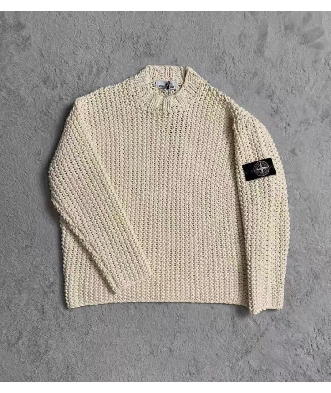 STONE ISLAND Розовый вискозный джемпер / свитер, фото 3