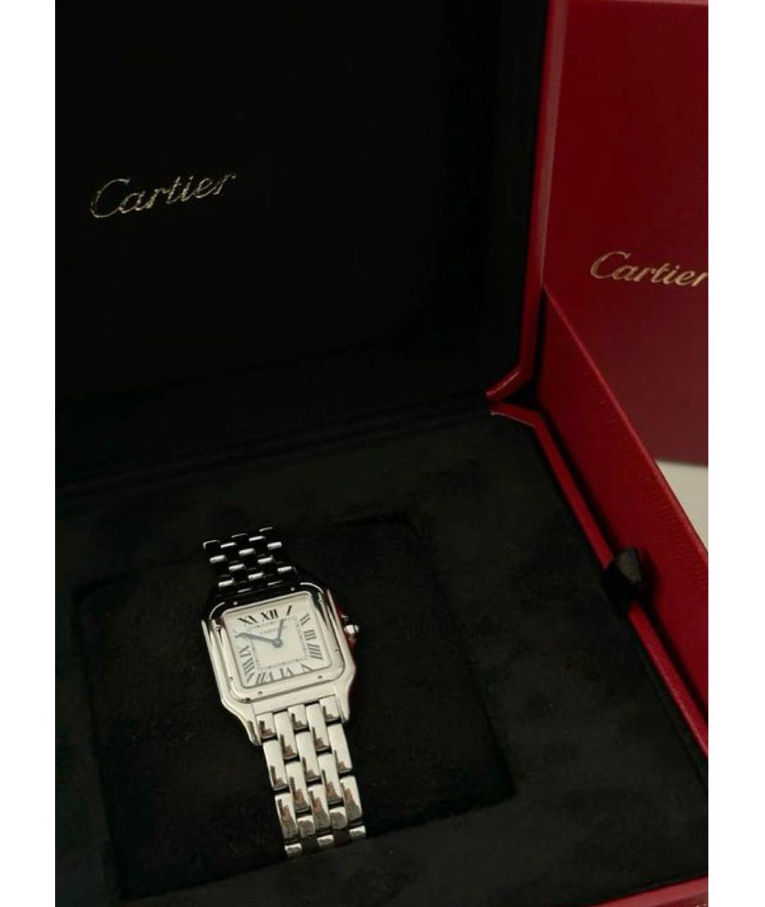 CARTIER Серебряные часы, фото 3