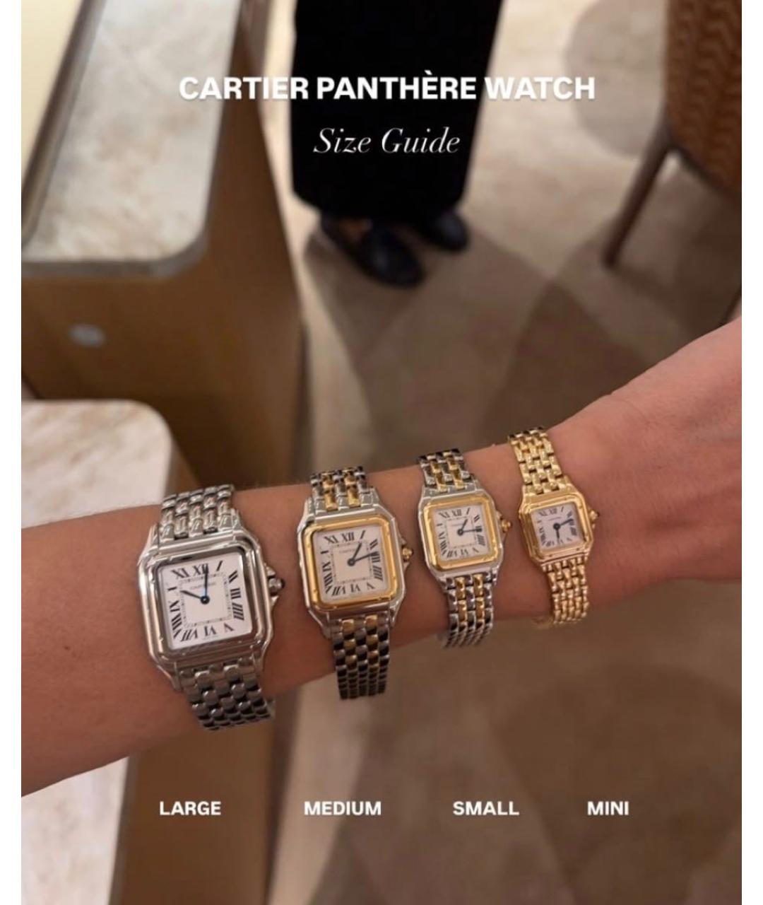 CARTIER Серебряные часы, фото 4