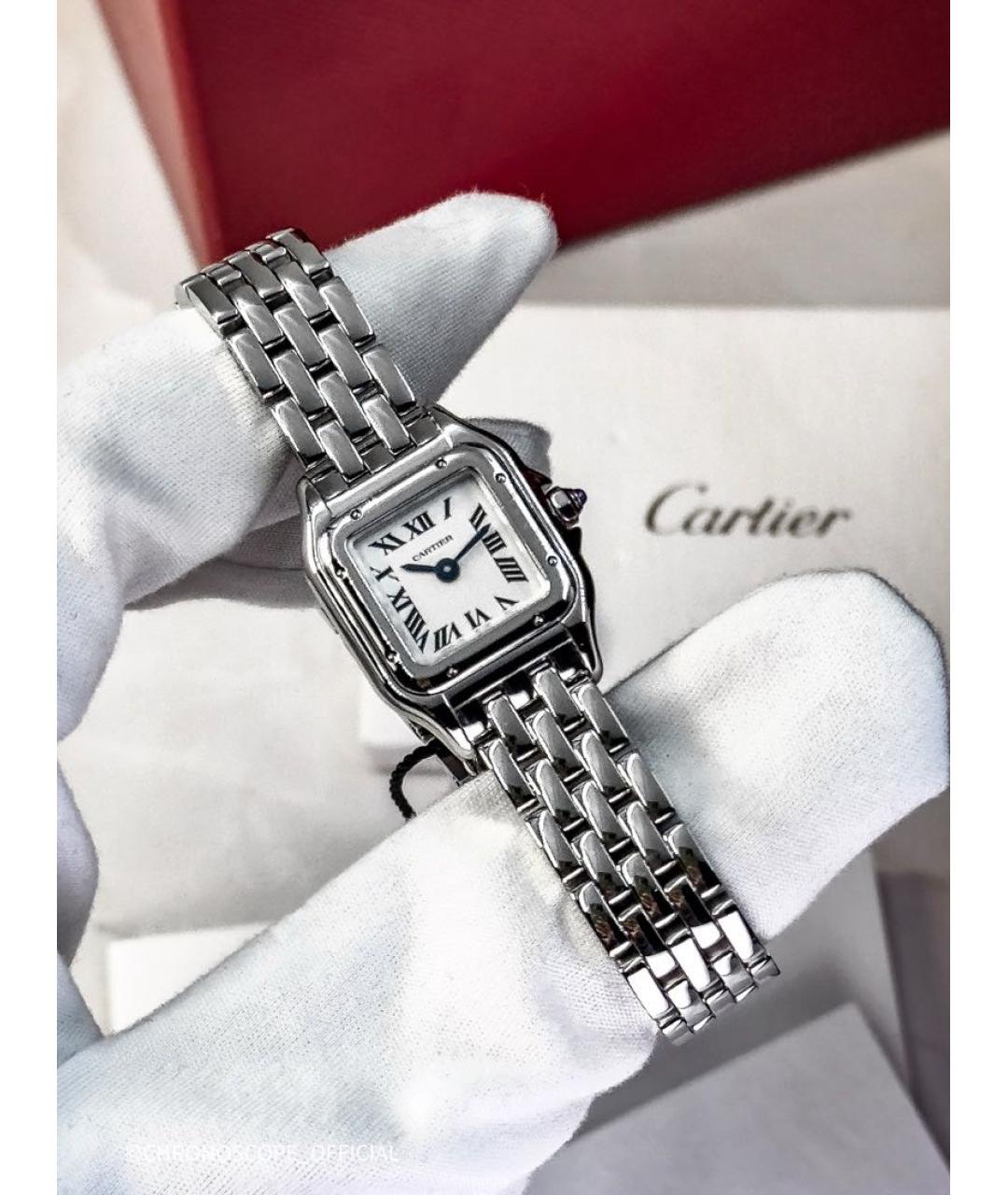 CARTIER Серебряные часы, фото 2
