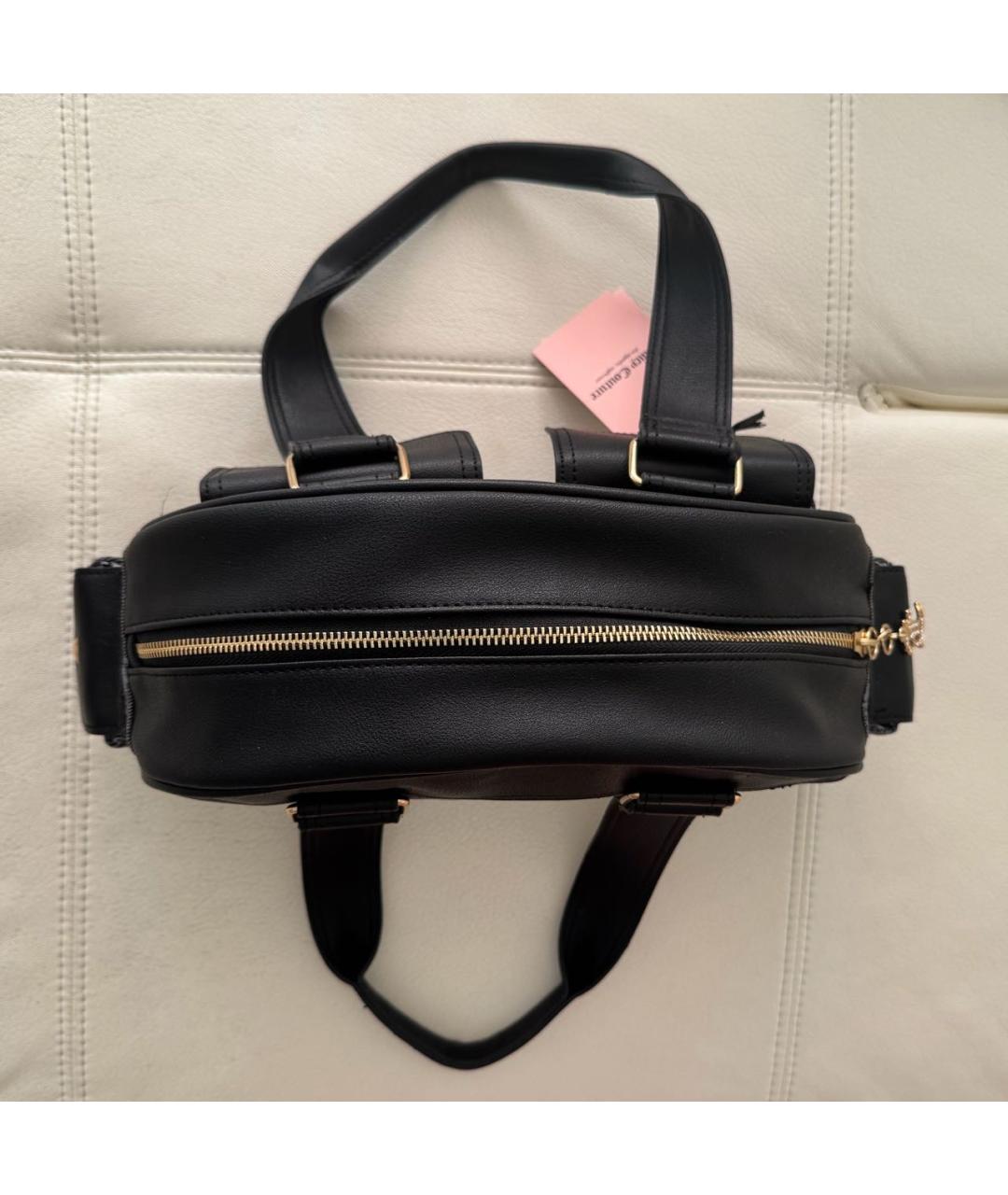 JUICY COUTURE Серая деним сумка с короткими ручками, фото 6