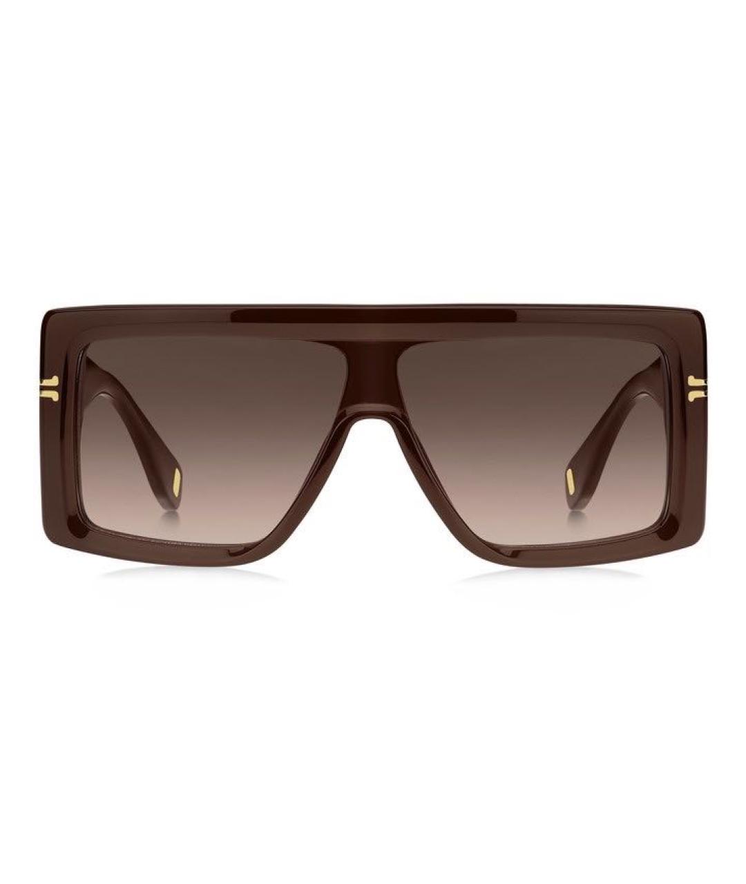 MARC JACOBS Коричневые пластиковые солнцезащитные очки, фото 5