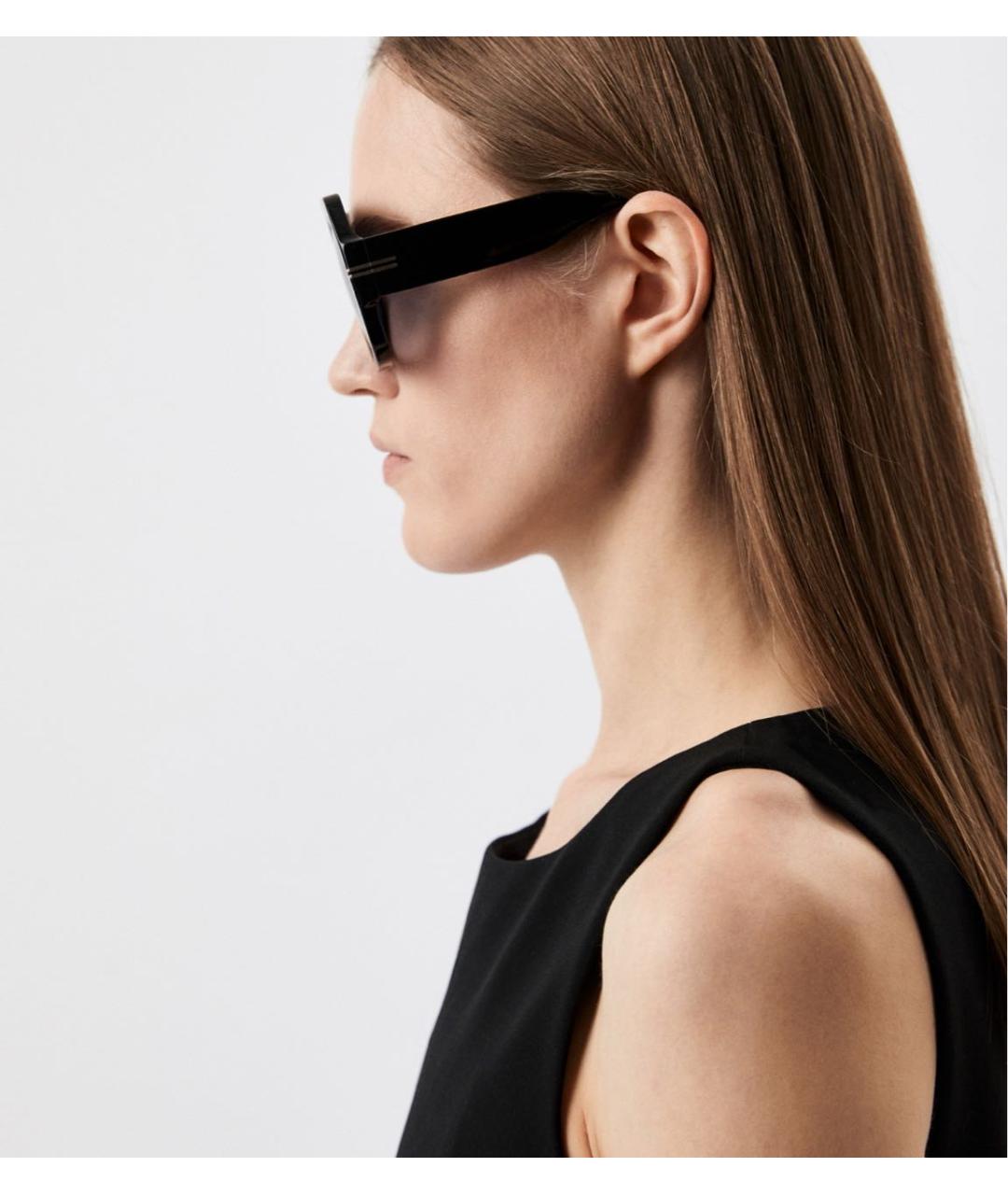 MARC JACOBS Черные пластиковые солнцезащитные очки, фото 8