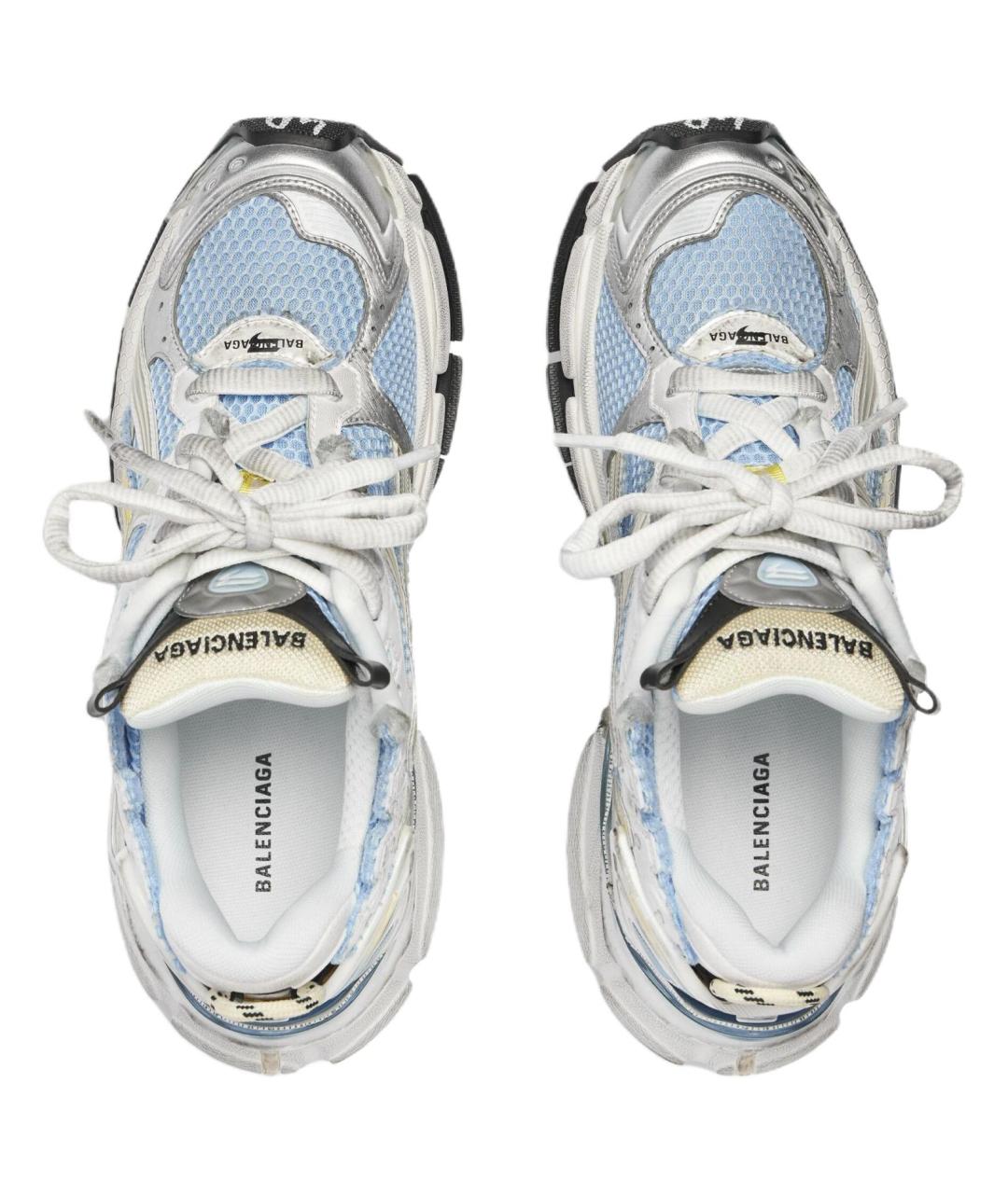 BALENCIAGA Синие кроссовки, фото 5