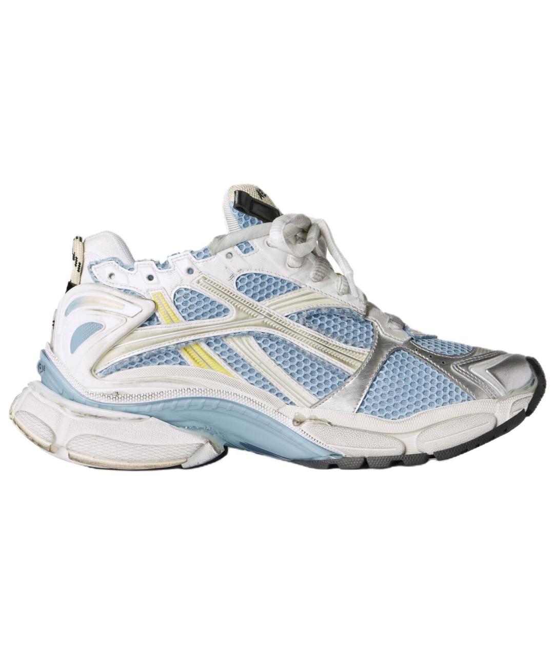 BALENCIAGA Синие кроссовки, фото 2