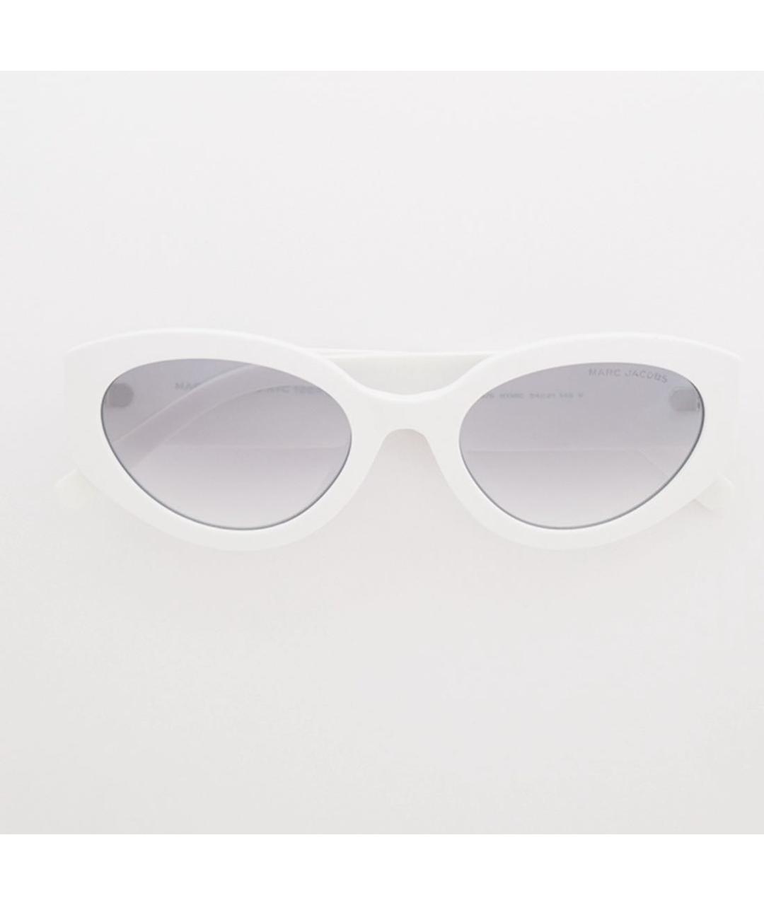 MARC JACOBS Белые пластиковые солнцезащитные очки, фото 8