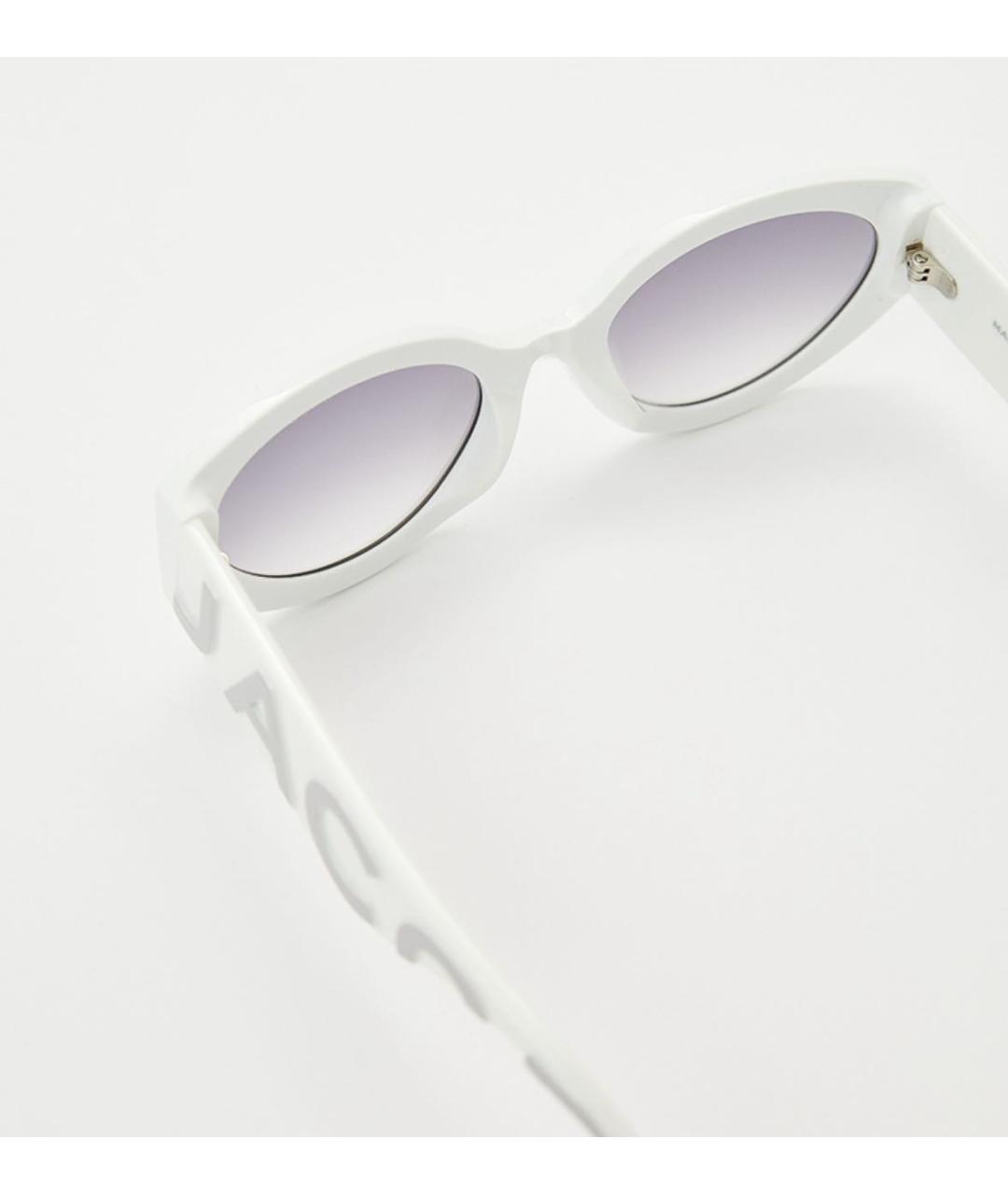 MARC JACOBS Белые пластиковые солнцезащитные очки, фото 7