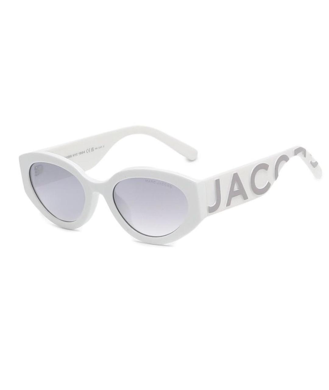 MARC JACOBS Белые пластиковые солнцезащитные очки, фото 1