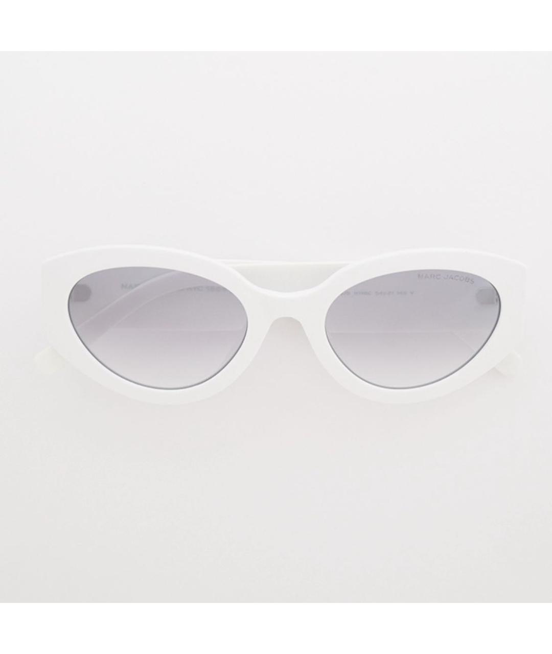 MARC JACOBS Белые пластиковые солнцезащитные очки, фото 5