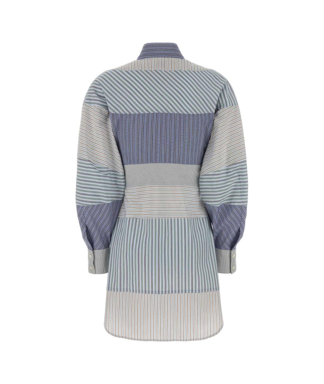 MOSCHINO Мульти хлопковое платье, фото 2