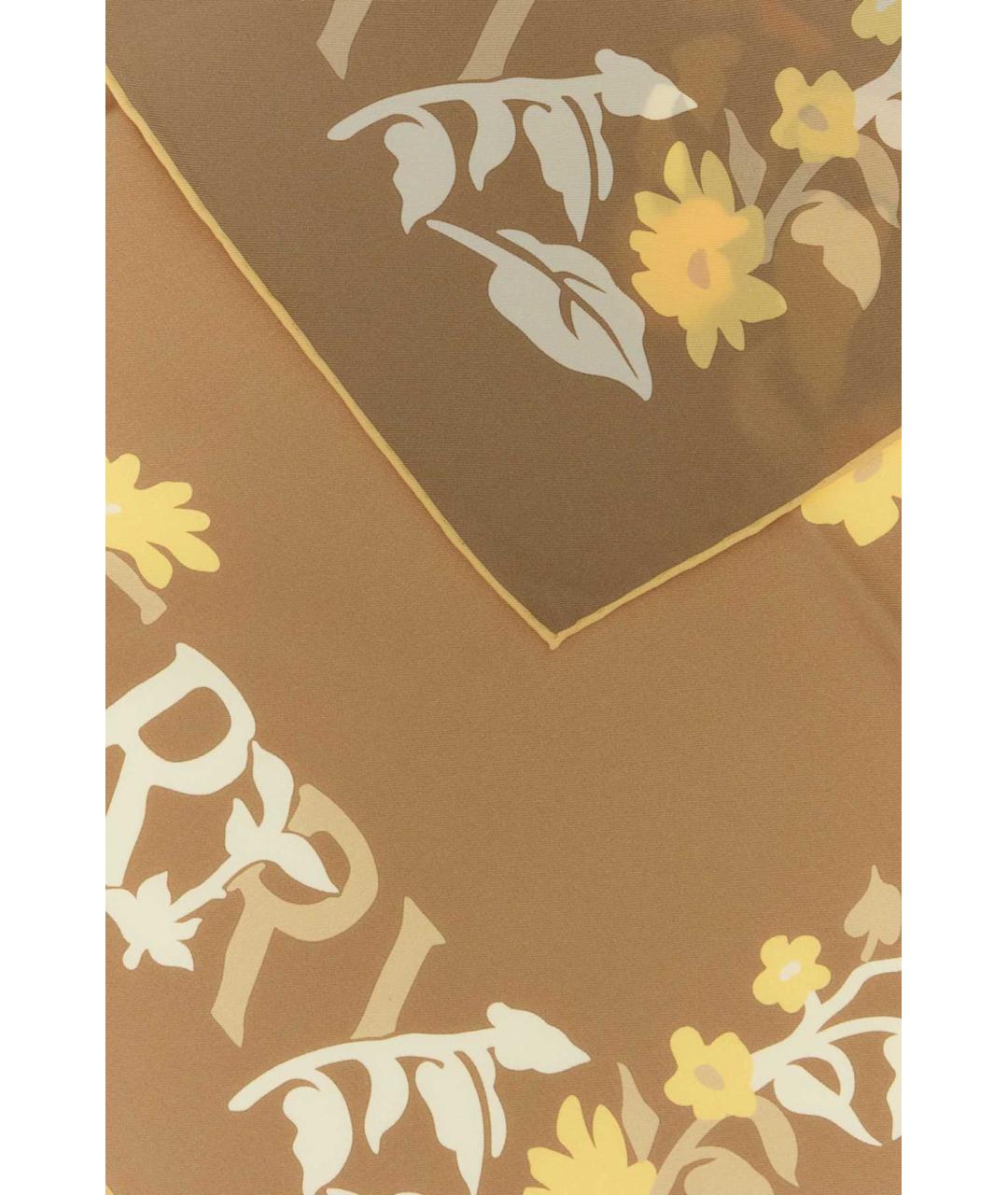 BURBERRY Мульти шелковый шарф, фото 2