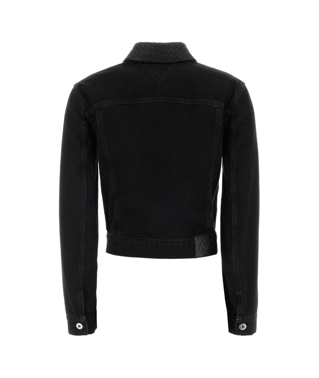 BOTTEGA VENETA Черная хлопковая куртка, фото 2
