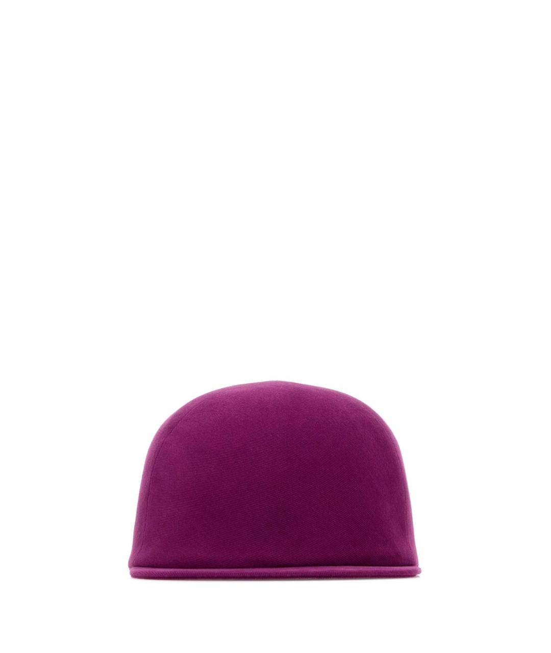 BALENCIAGA Фиолетовая хлопковая кепка, фото 1