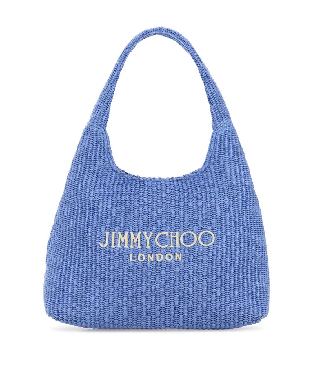 JIMMY CHOO Голубая сумка с короткими ручками, фото 1