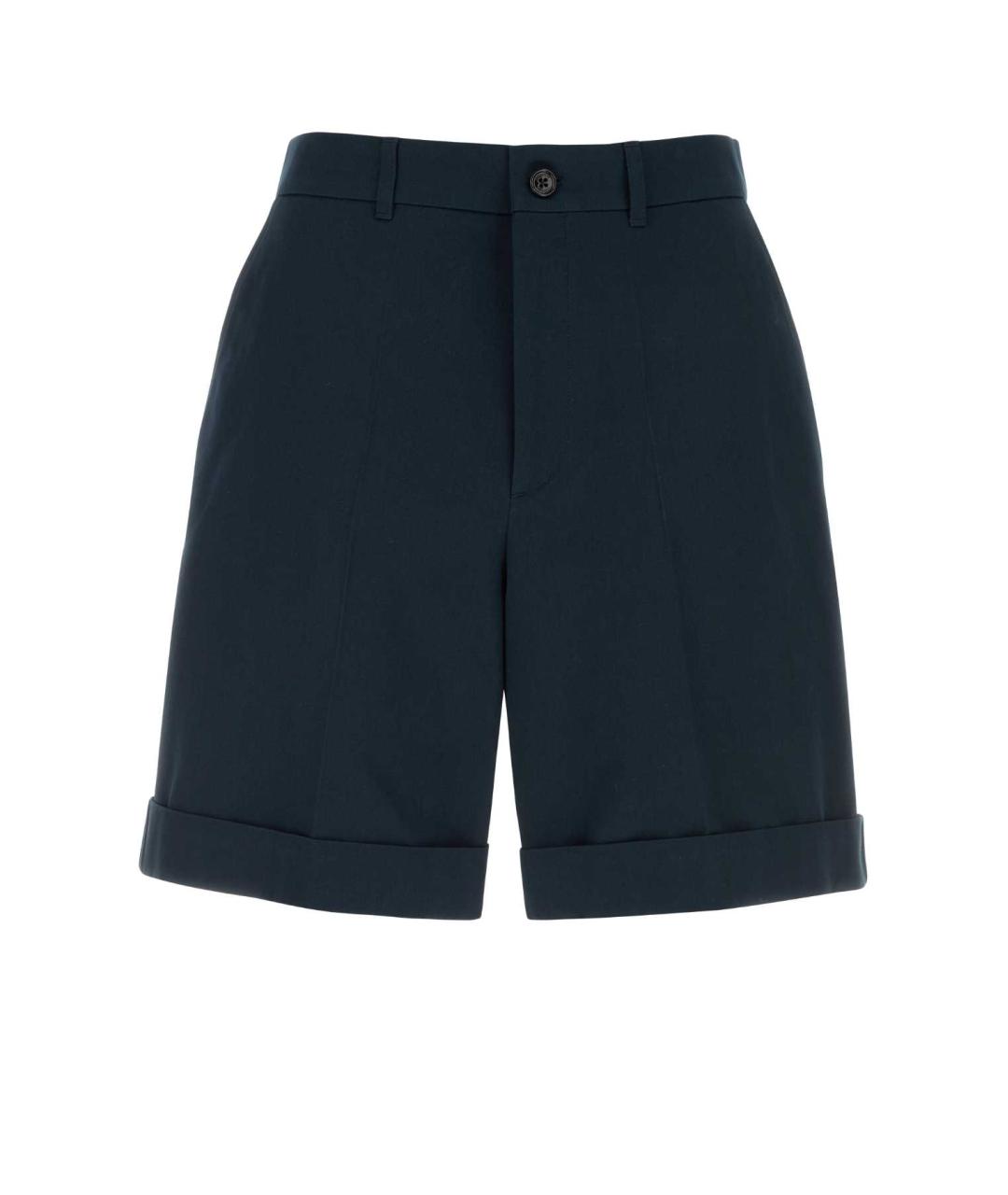 VALENTINO Синие хлопковые шорты, фото 1