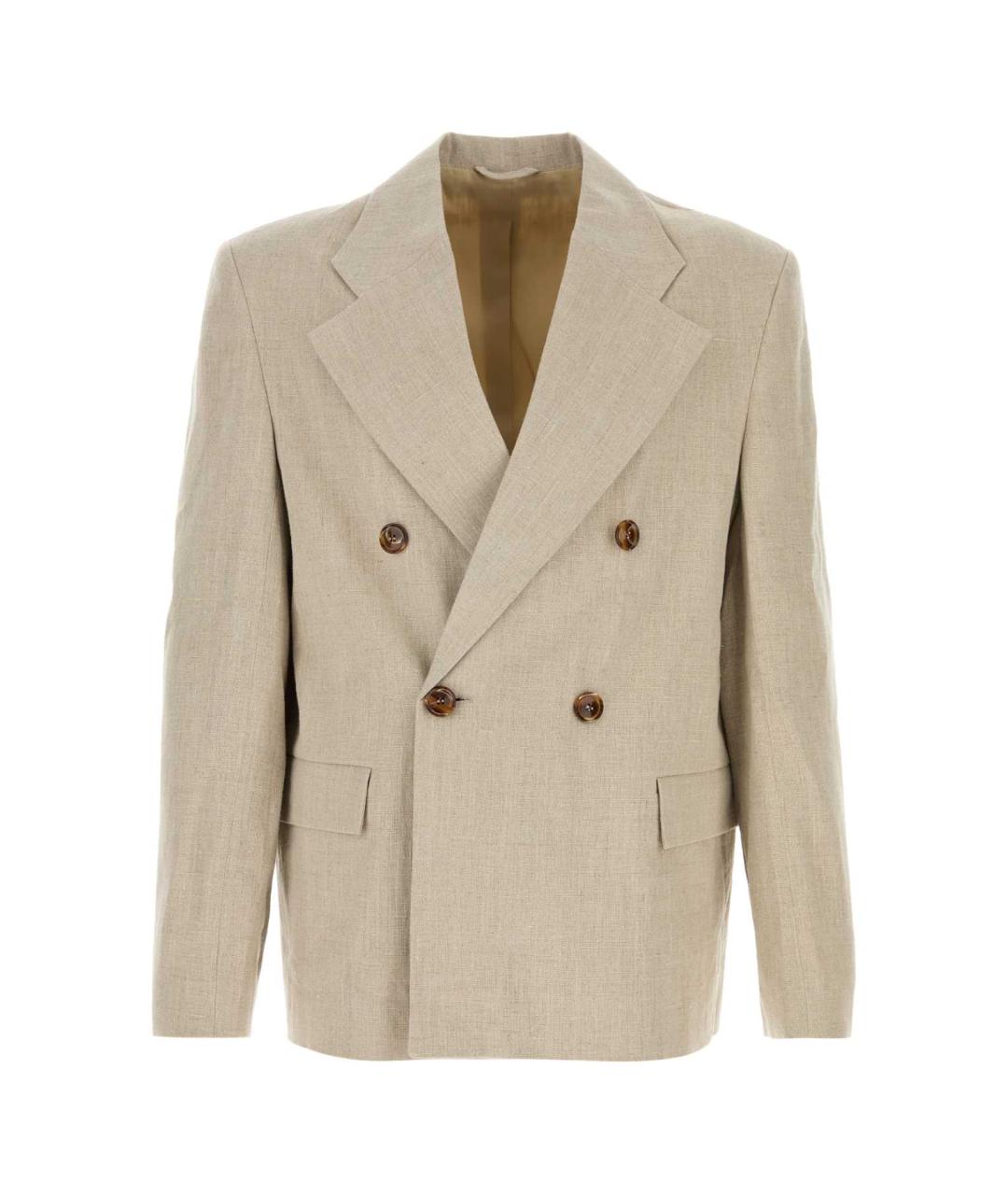 SEFR Бежевый льняной пиджак, фото 1