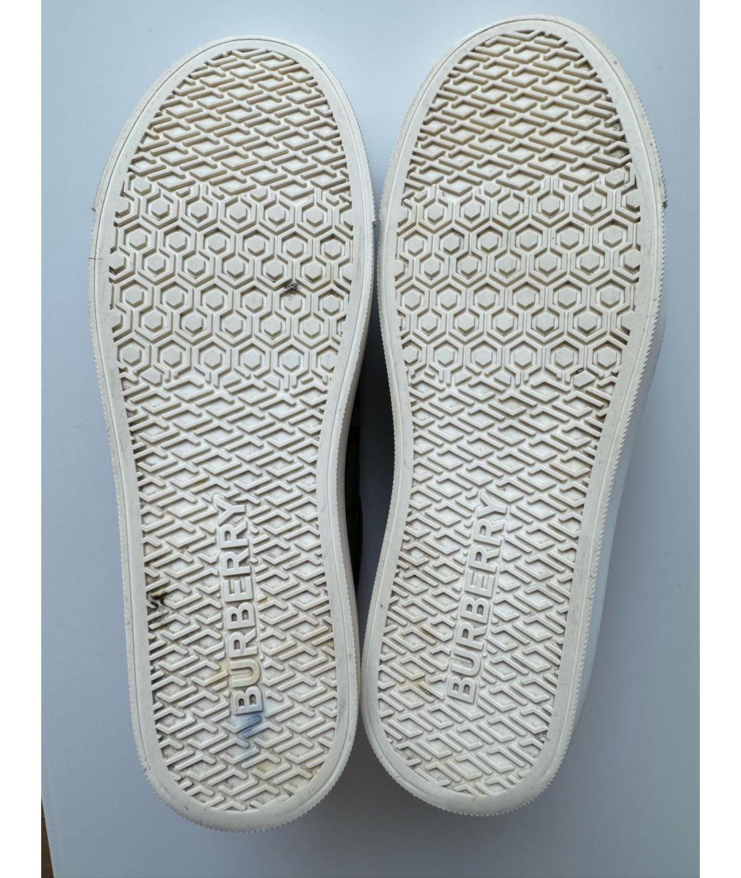 BURBERRY Текстильные кеды, фото 6