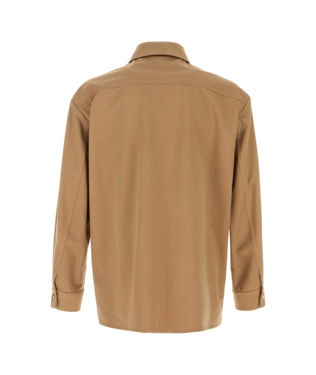 VALENTINO Бежевая хлопковая куртка, фото 2