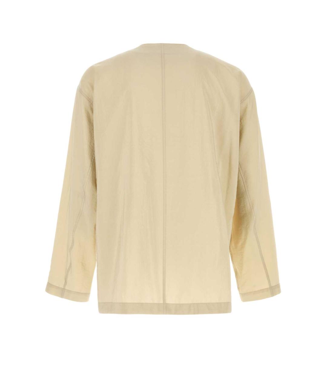 LEMAIRE Бежевая кэжуал рубашка, фото 2