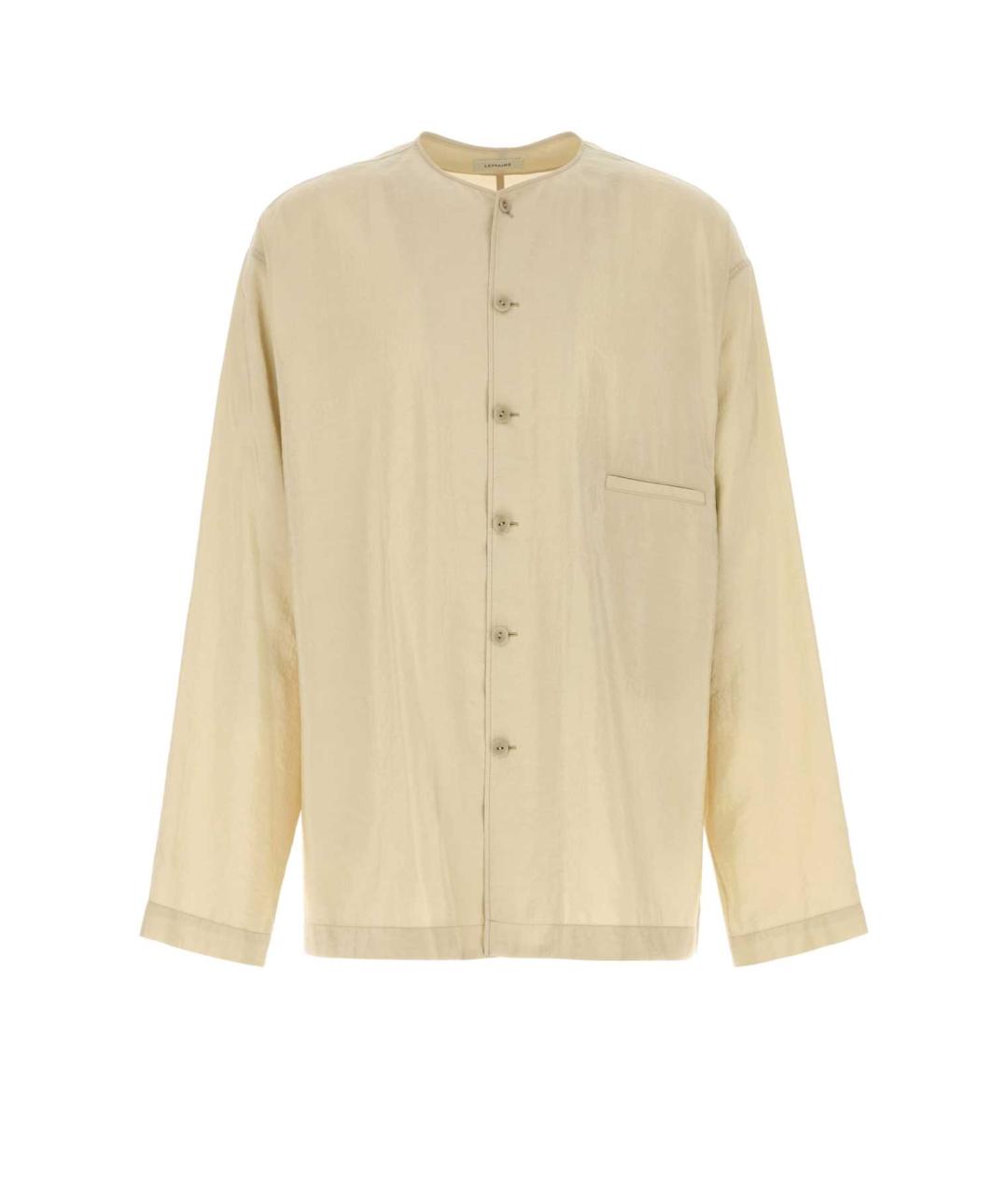 LEMAIRE Бежевая кэжуал рубашка, фото 1