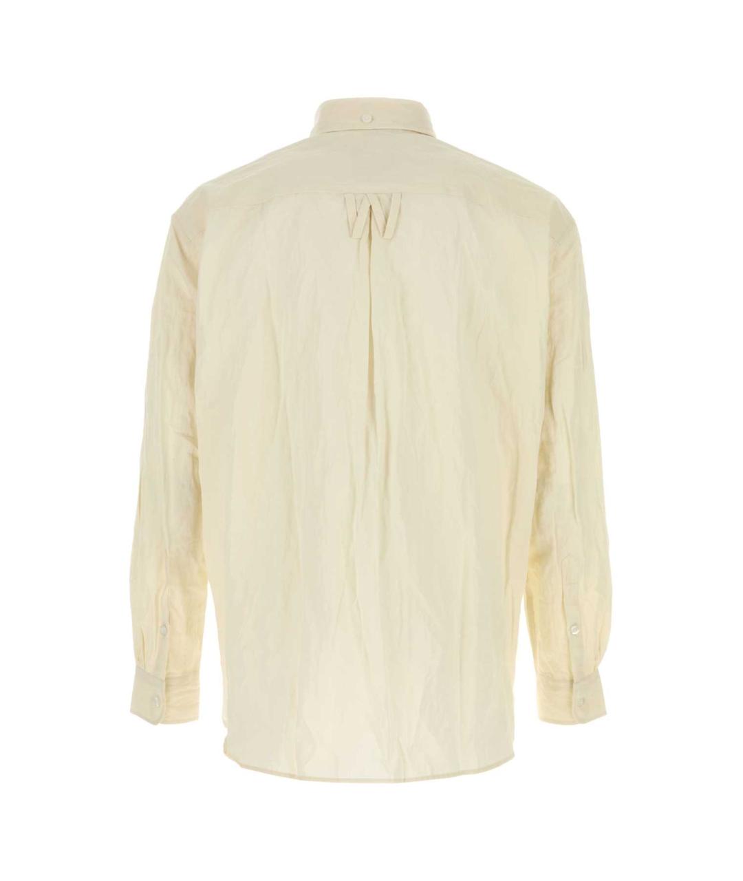WILLY CHAVARRIA Желтая хлопковая кэжуал рубашка, фото 2