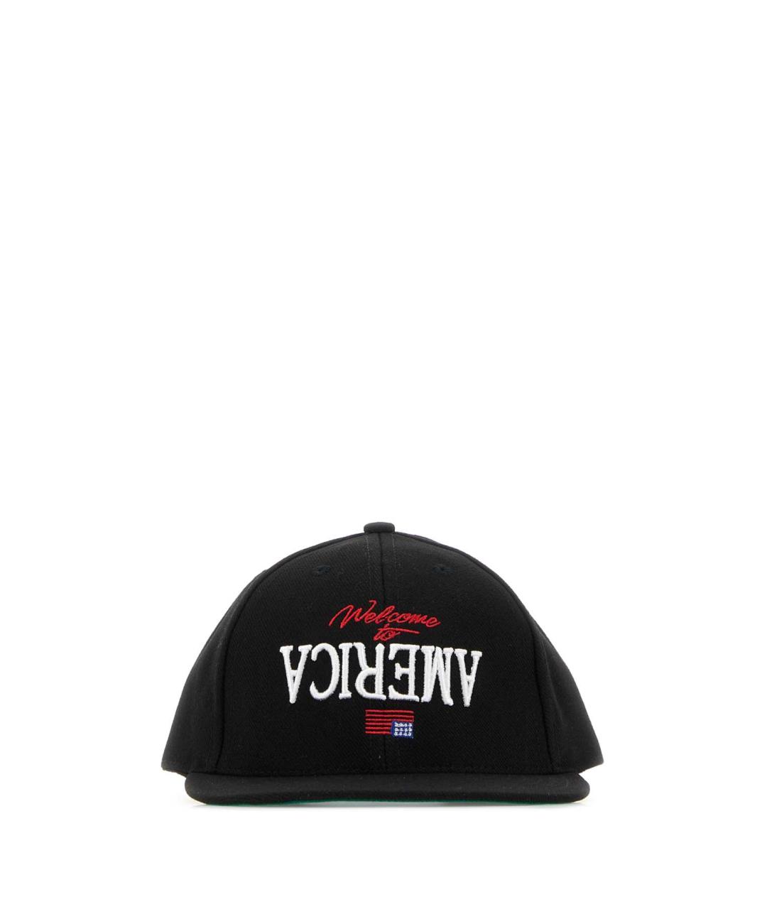 WILLY CHAVARRIA Черная синтетическая кепка/бейсболка, фото 1