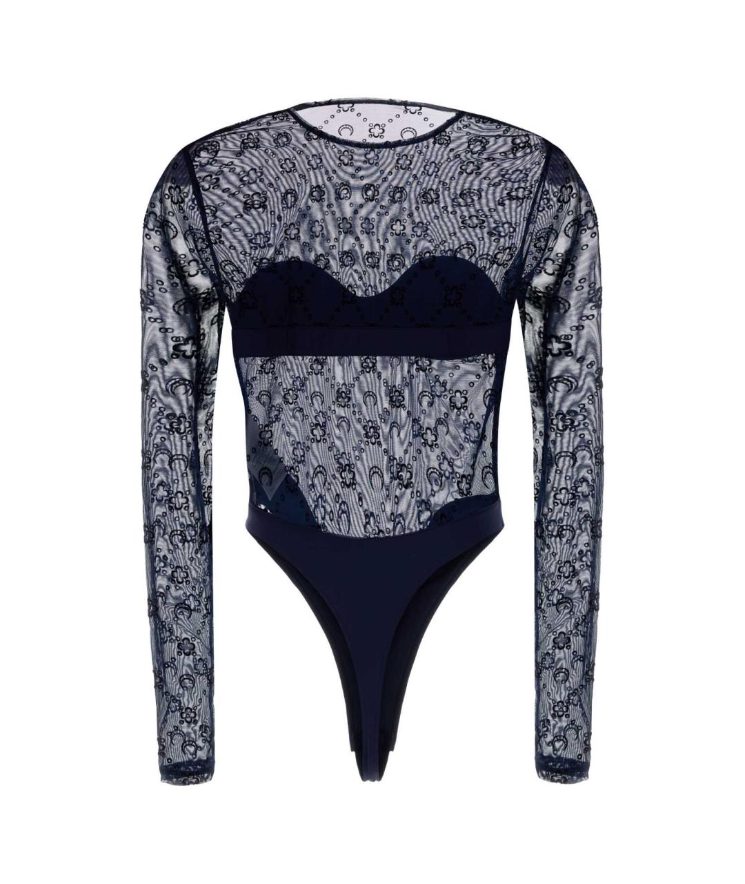 MARINE SERRE Синее боди, фото 2