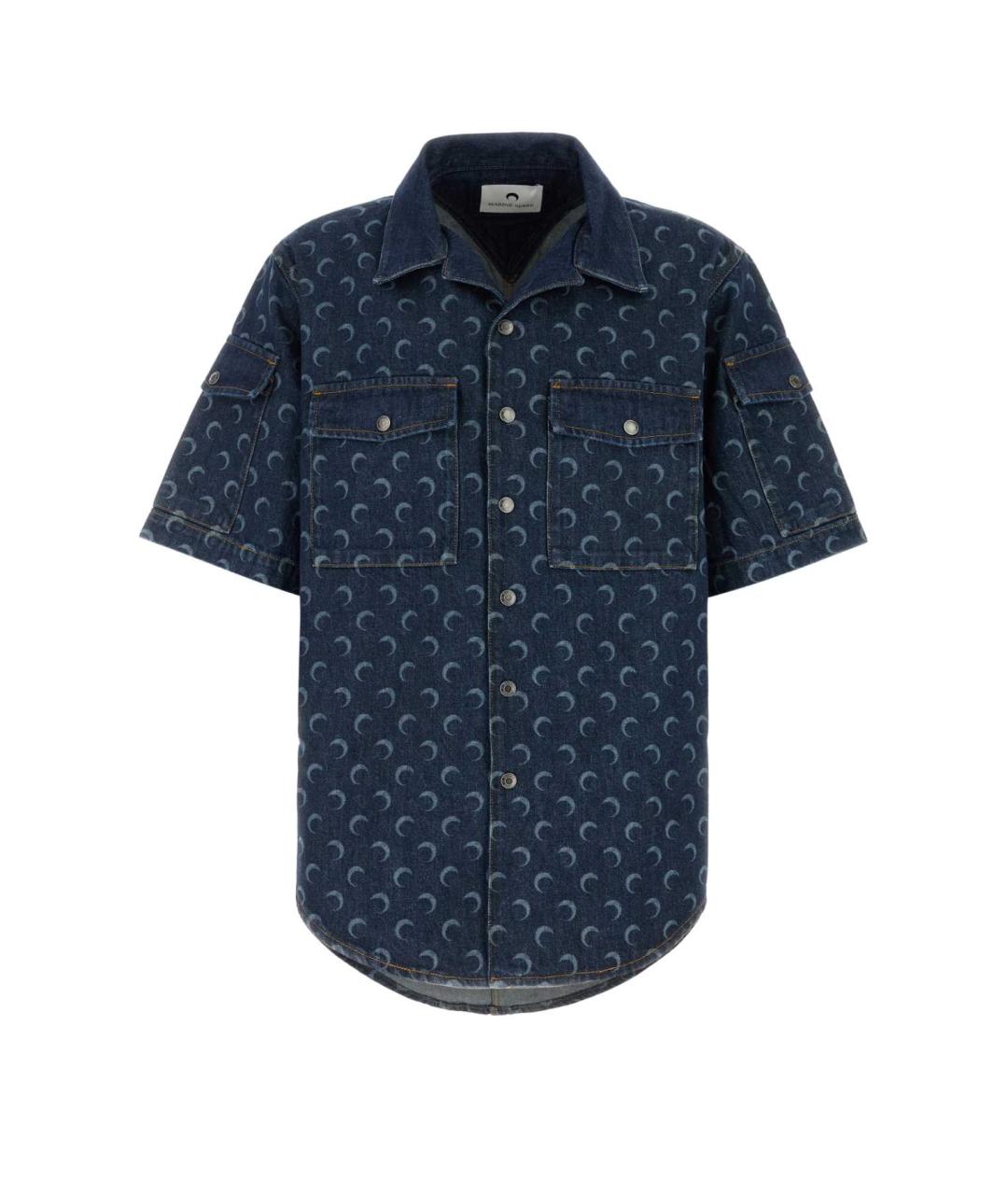 MARINE SERRE Мульти хлопковая кэжуал рубашка, фото 1