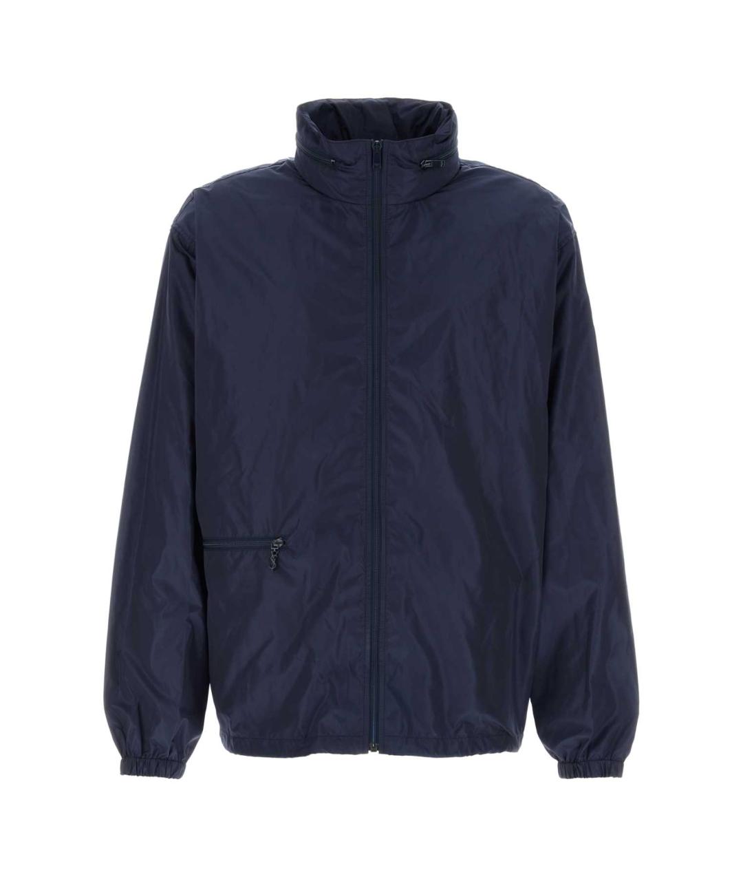 SAINT LAURENT Синяя полиамидовая куртка, фото 1