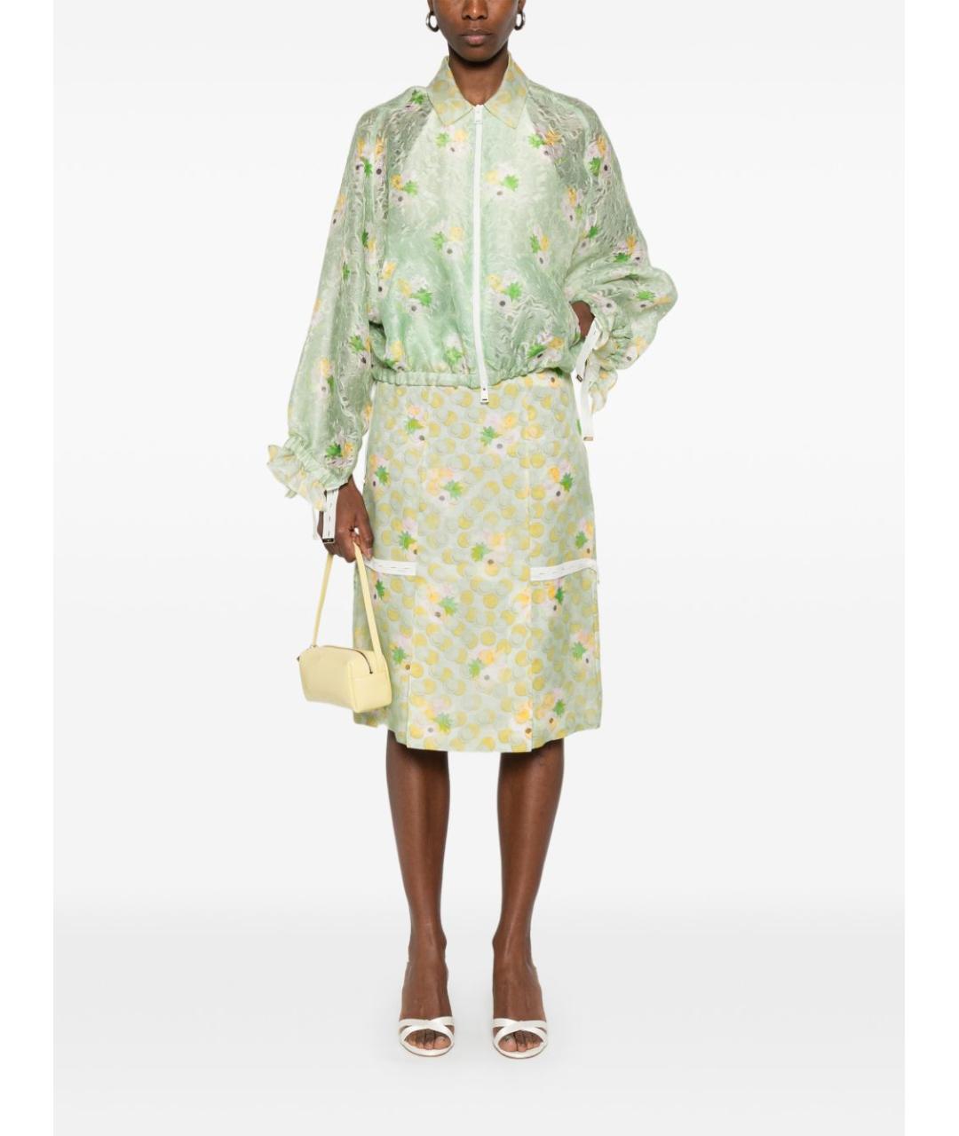 FENDI Зеленая куртка, фото 5