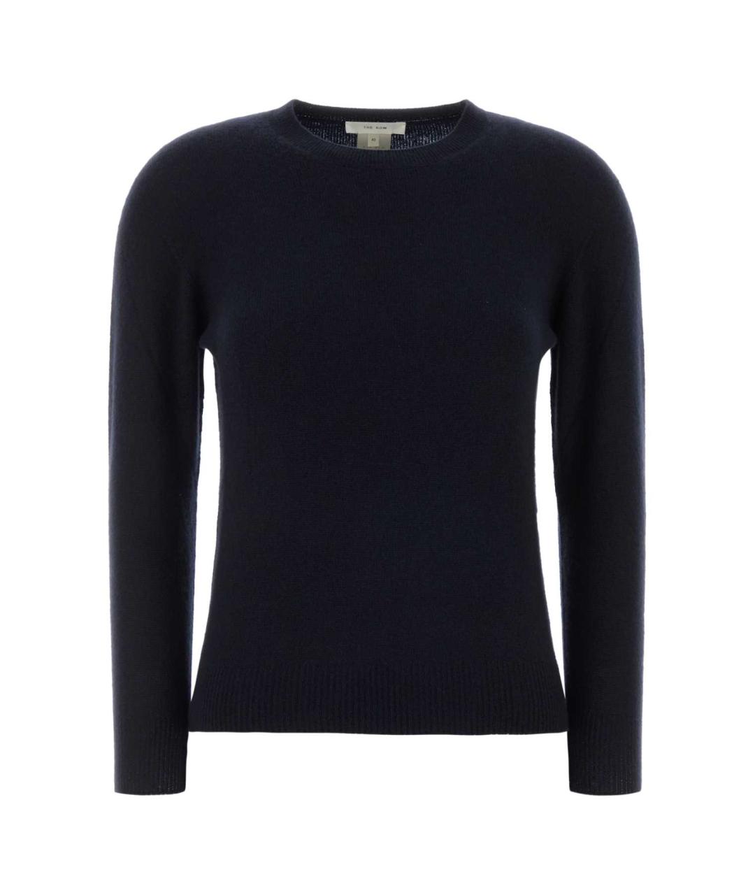 THE ROW Темно-синий кашемировый джемпер / свитер, фото 1