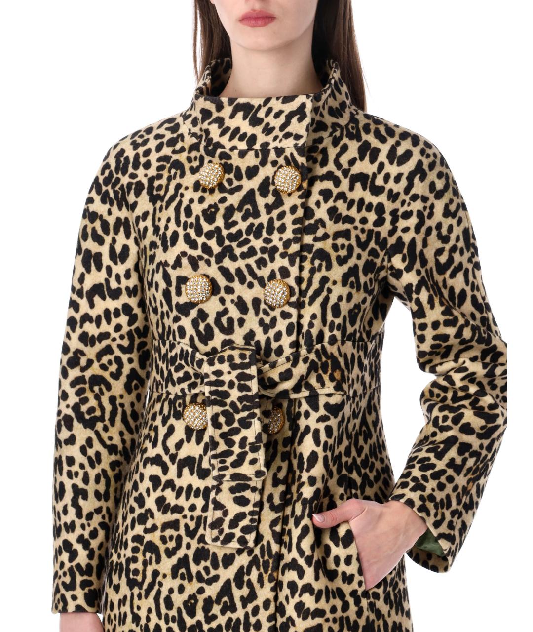 VALENTINO Мульти шерстяное пальто, фото 3