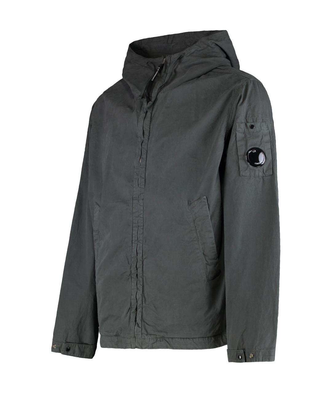 CP COMPANY Зеленая хлопковая куртка, фото 2