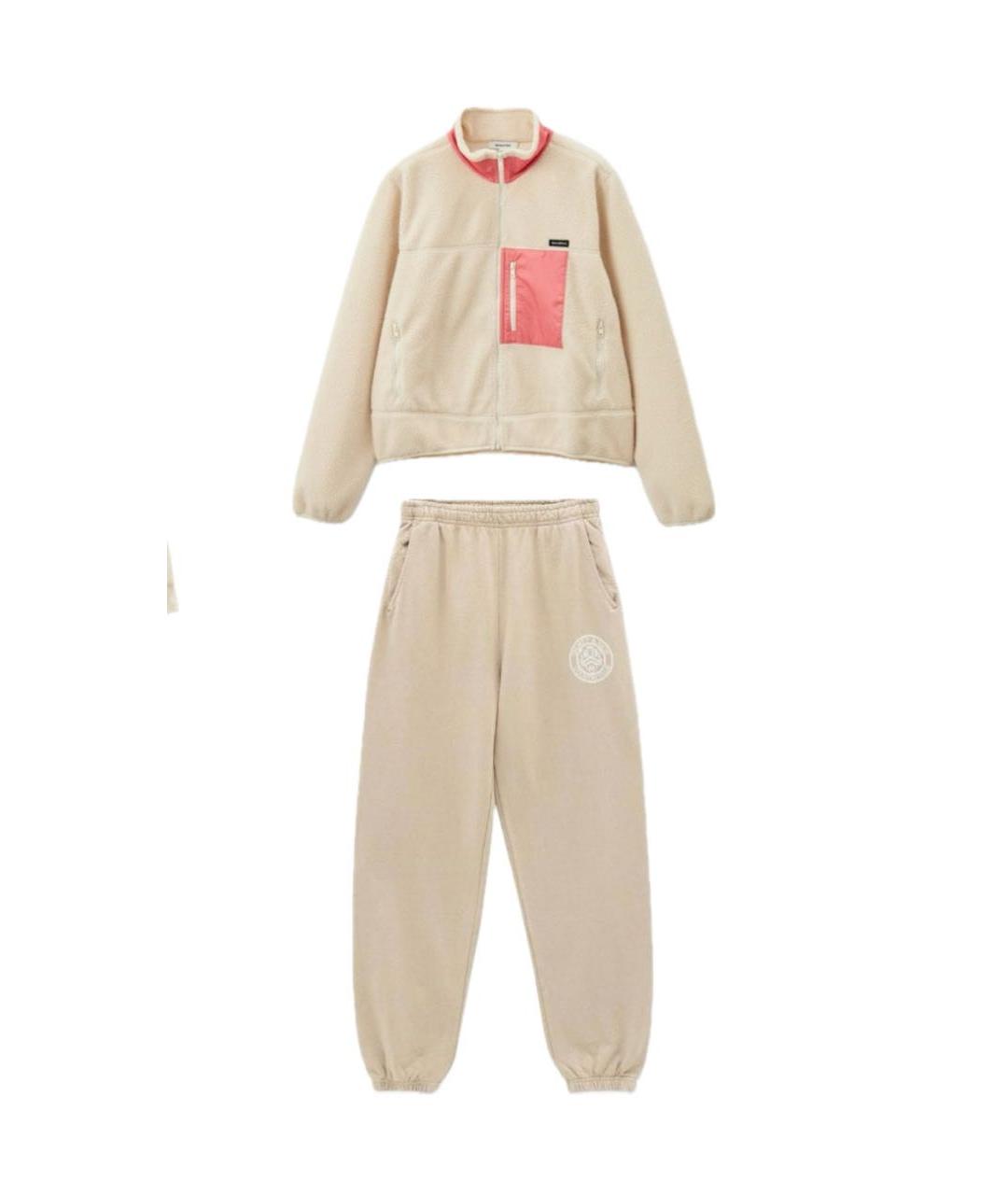 SPORTY AND RICH Бежевый спортивные костюмы, фото 2