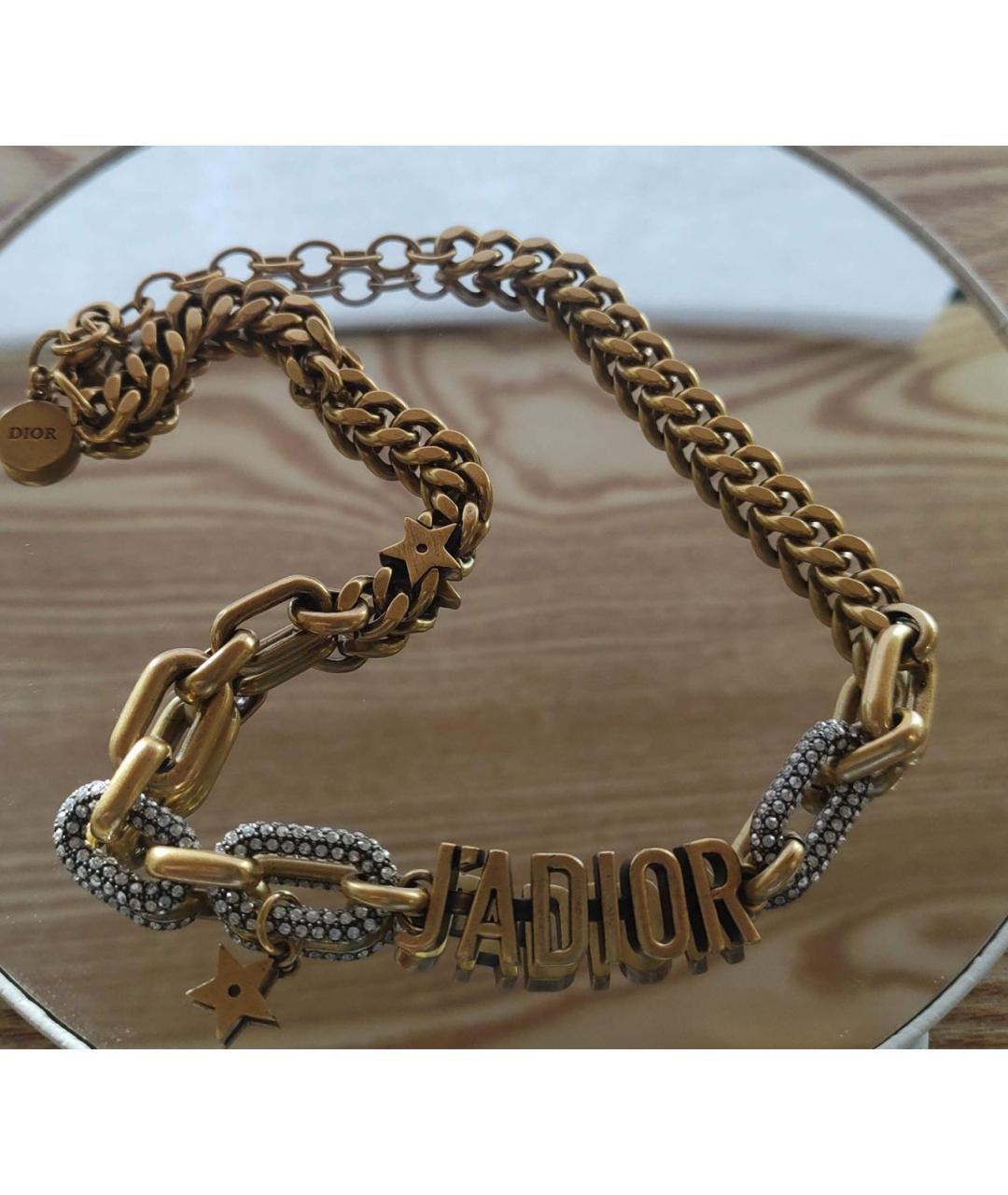 CHRISTIAN DIOR Золотое колье, фото 5