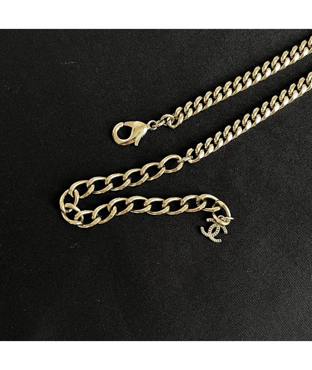 CHANEL Золотое колье, фото 7