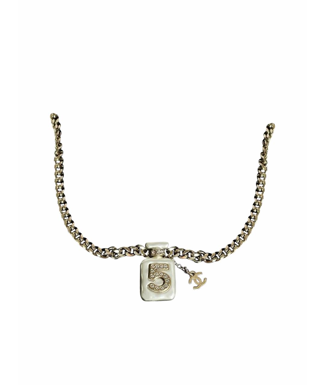 CHANEL Золотое колье, фото 1