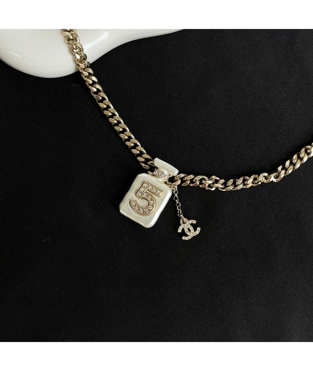 CHANEL Золотое колье, фото 2