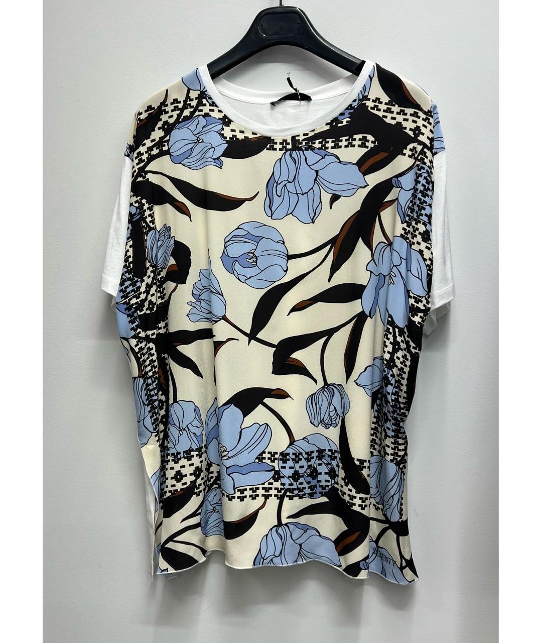 WEEKEND MAX MARA Мульти хлопко-эластановая футболка, фото 2