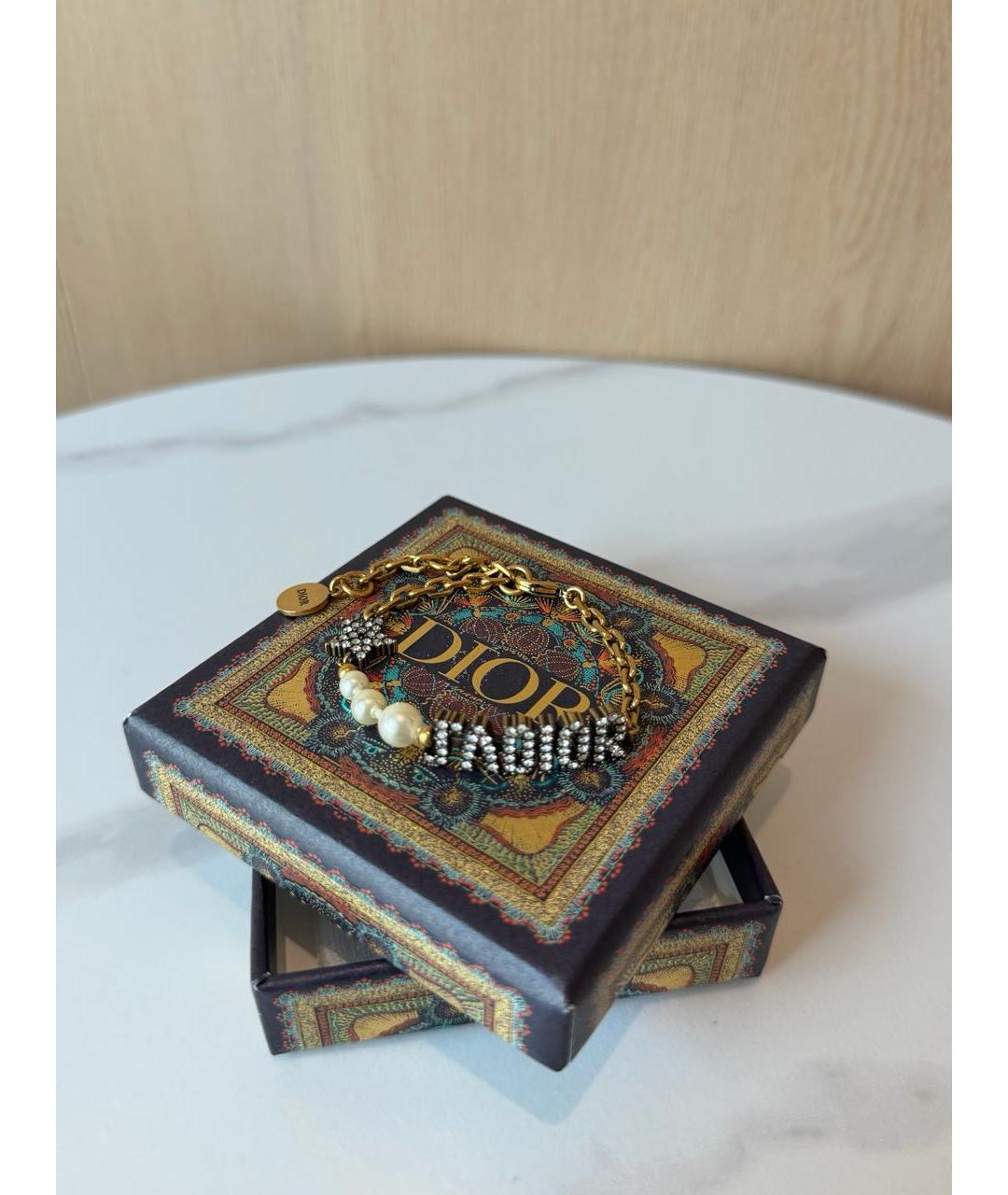 CHRISTIAN DIOR Золотой браслет, фото 3