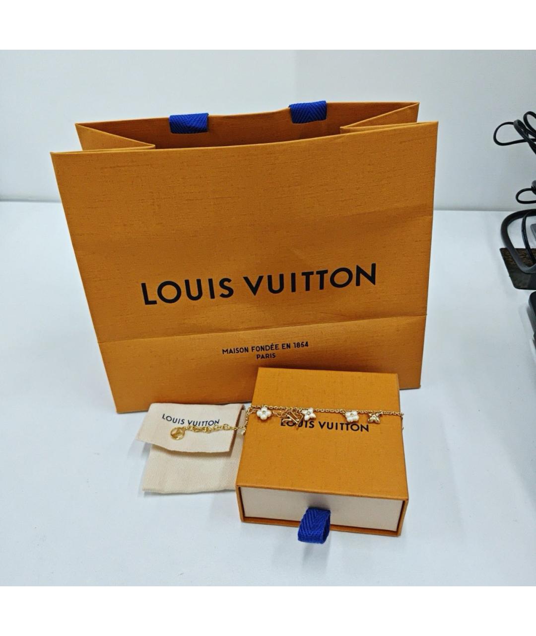 LOUIS VUITTON Золотой браслет, фото 2