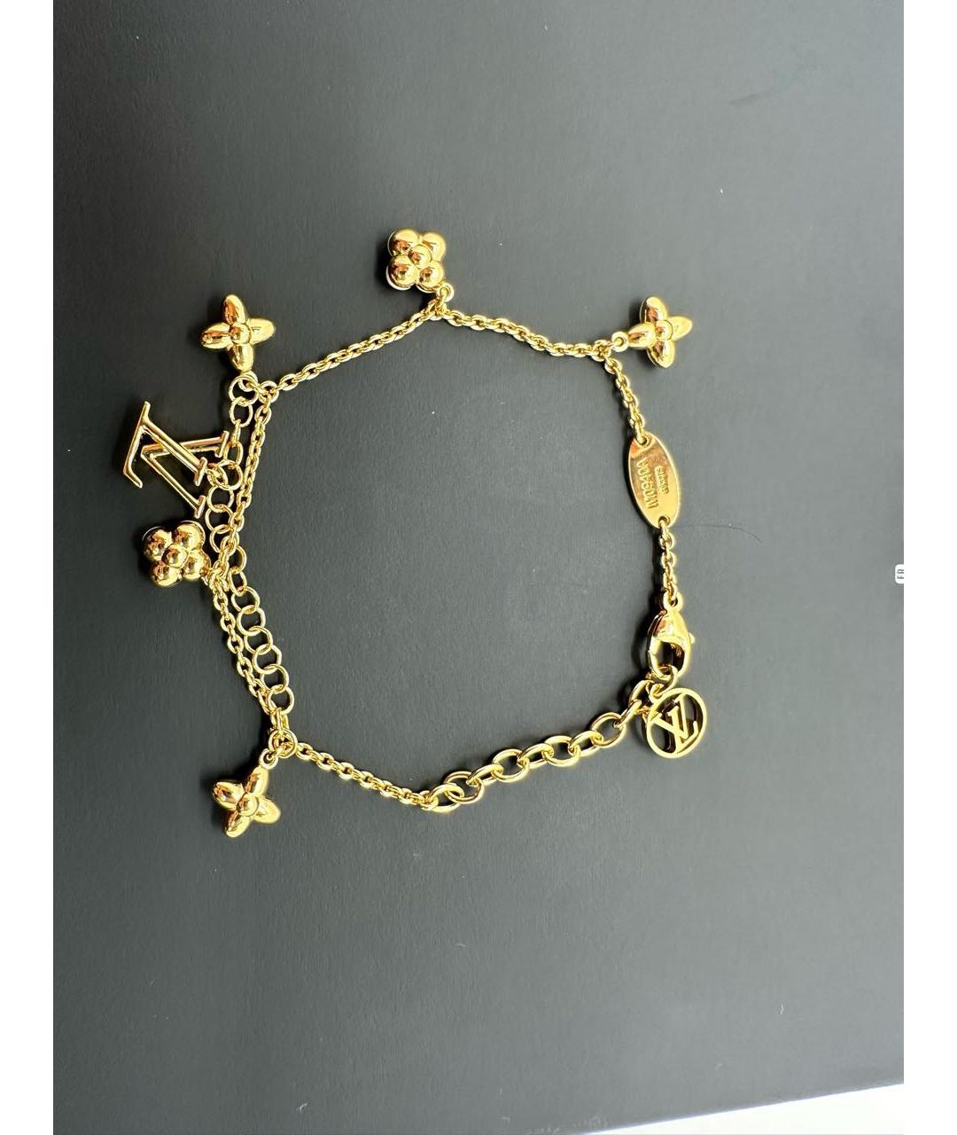 LOUIS VUITTON Золотой браслет, фото 3