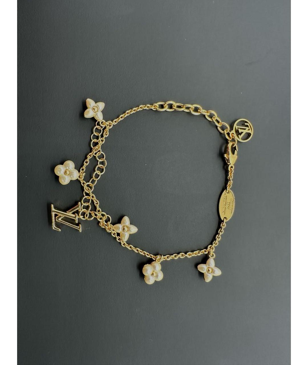 LOUIS VUITTON Золотой браслет, фото 5