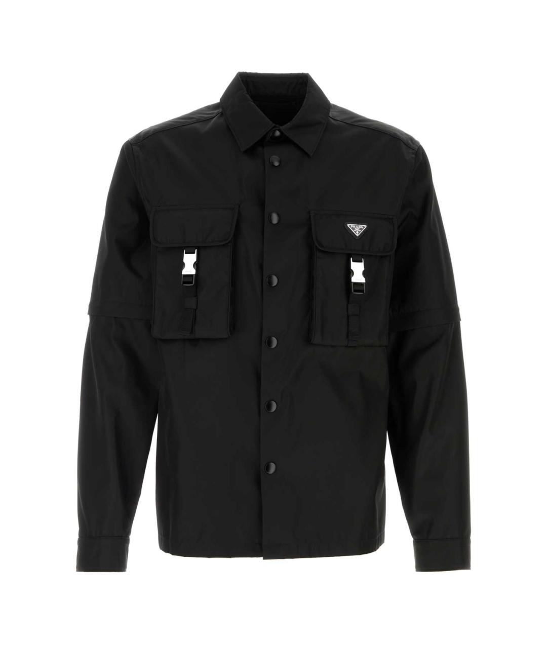 PRADA Черная кэжуал рубашка, фото 1