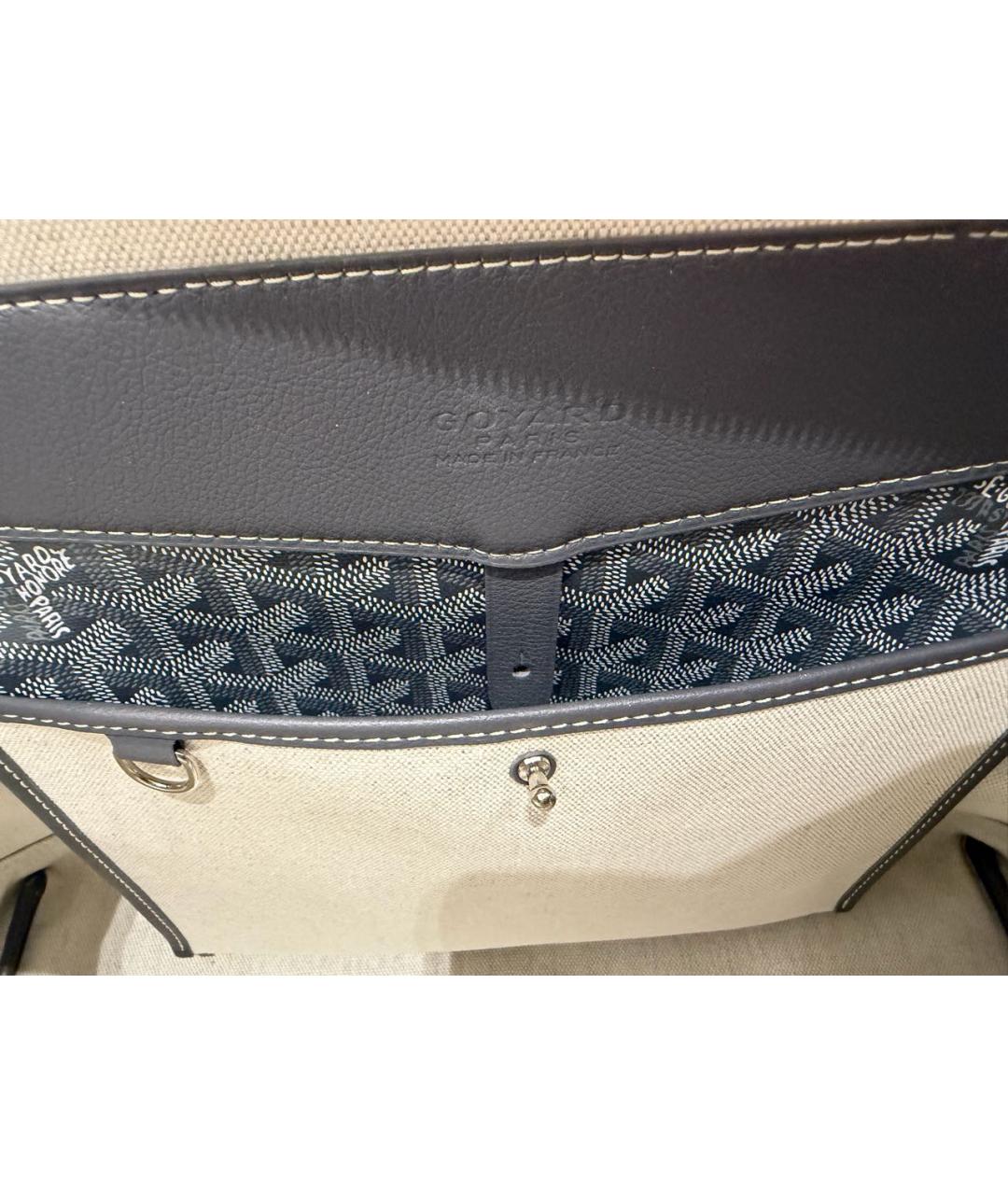 GOYARD Серый портфель, фото 4