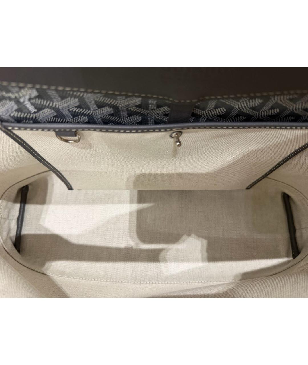 GOYARD Серый портфель, фото 5